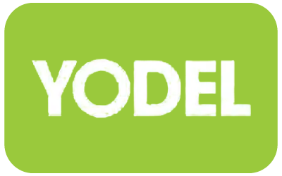 Yodel Yodel logo Speedy Parcels multi-carrier parcel delivery carrier partner shipping